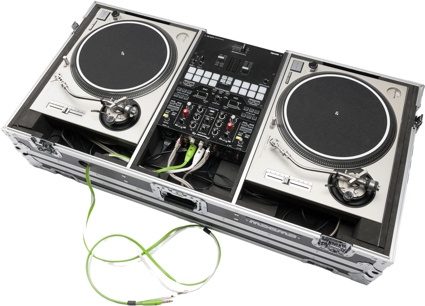 Multi-Format Battle-Case mit Rollen personalisieren
