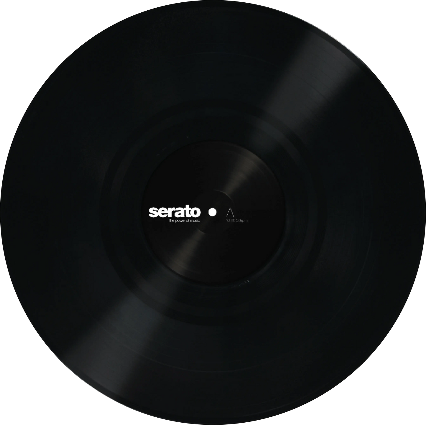 Serato 2x12" Control Vinyl schwarz mit eigenem Label Print-4-DJs