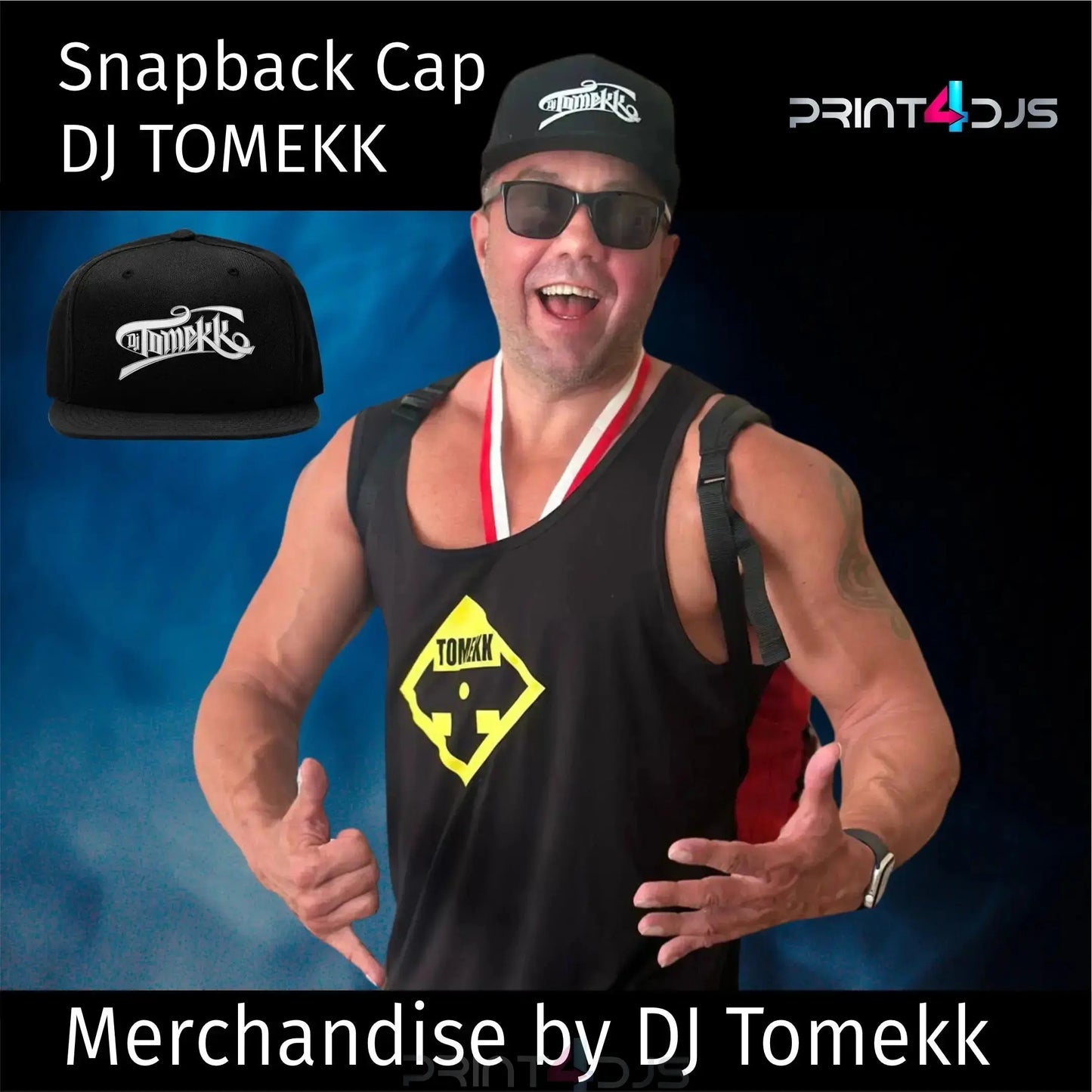 DJ Tomekk - Snapback Cap Print-4-DJs