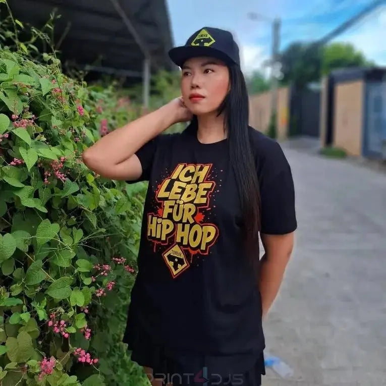 Ich lebe für HipHop - Lady T Print-4-DJs