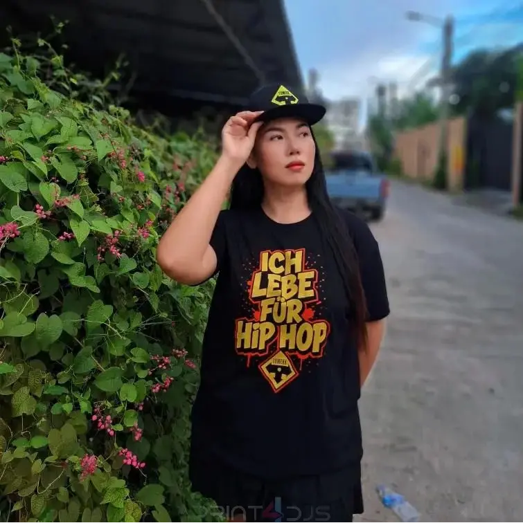Ich lebe für HipHop - Lady T Print-4-DJs
