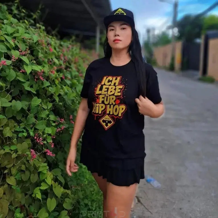 Ich lebe für HipHop - Lady T Print-4-DJs