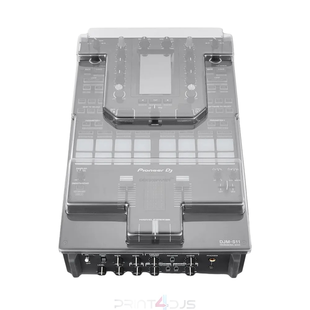 Decksaver Pioneer DJ DJM-S11 Print-4-DJs