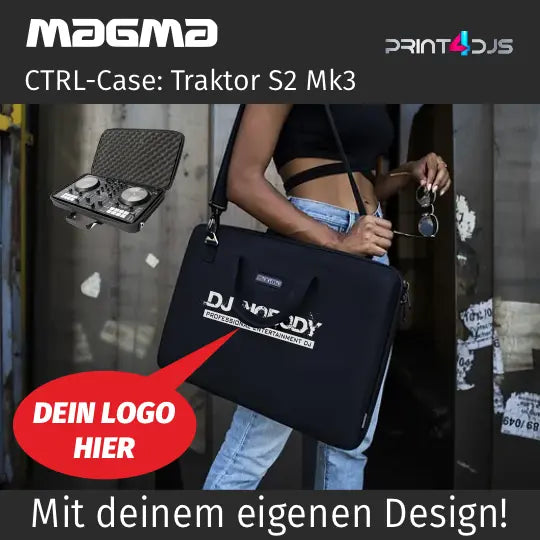 CTRL Case Traktor S2 MK3 - Softcase Print-4-DJs