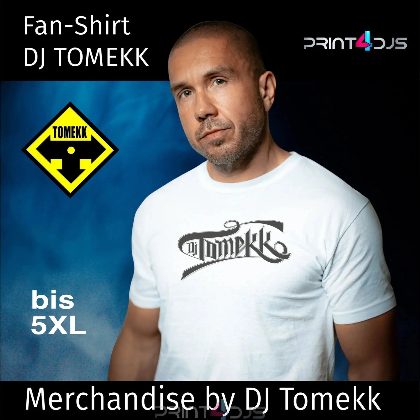 DJ Tomekk - Fan Shirt Tribal Print-4-DJs