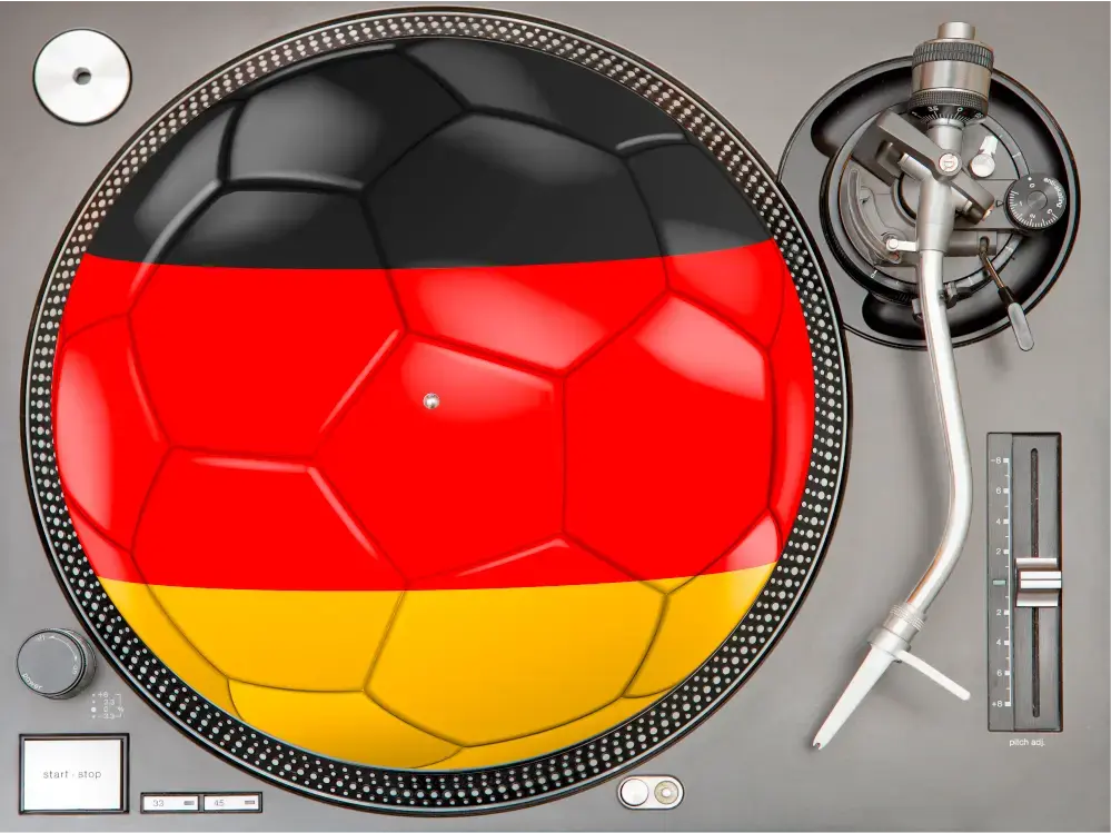 Slipmat - Deutschland EM-2024 Print-4-DJs