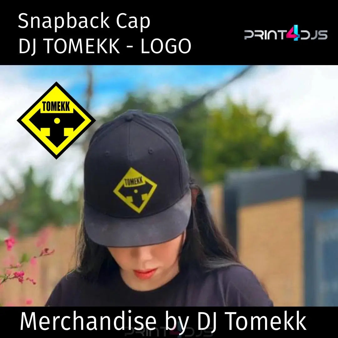 DJ Tomekk - Snapback Cap Logo Print-4-DJs