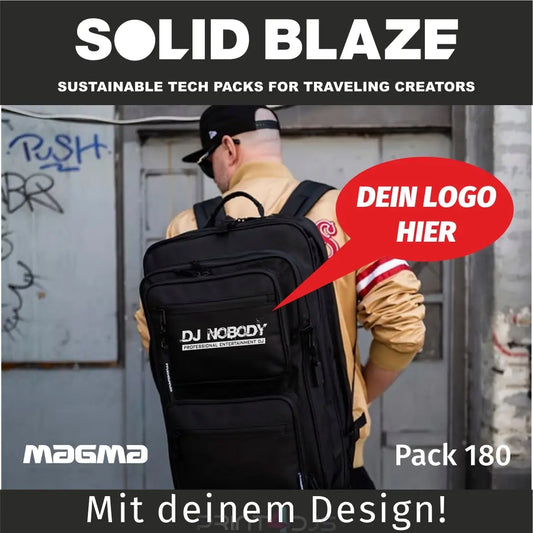 Solid Blaze Pack 180 DJ-Rucksack Print-4-DJs