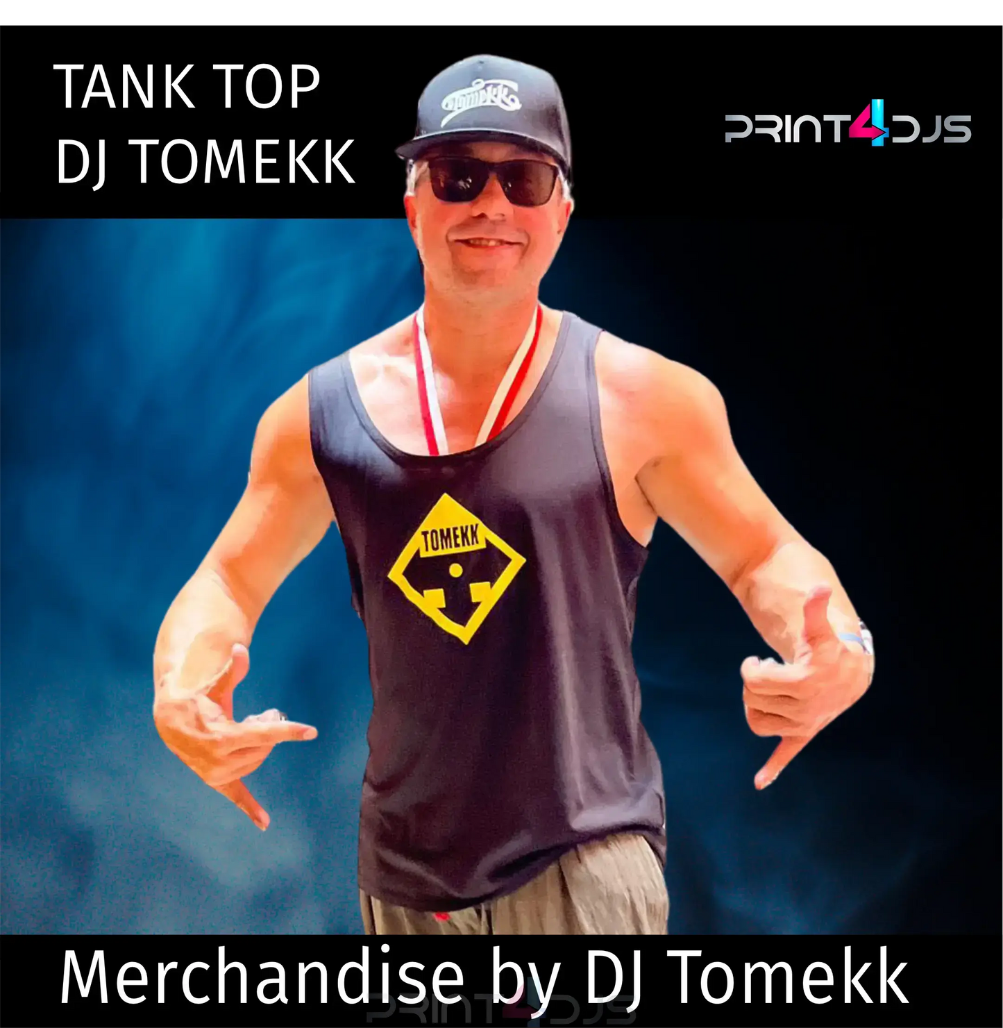 DJ Tomekk - Tank Top Print-4-DJs