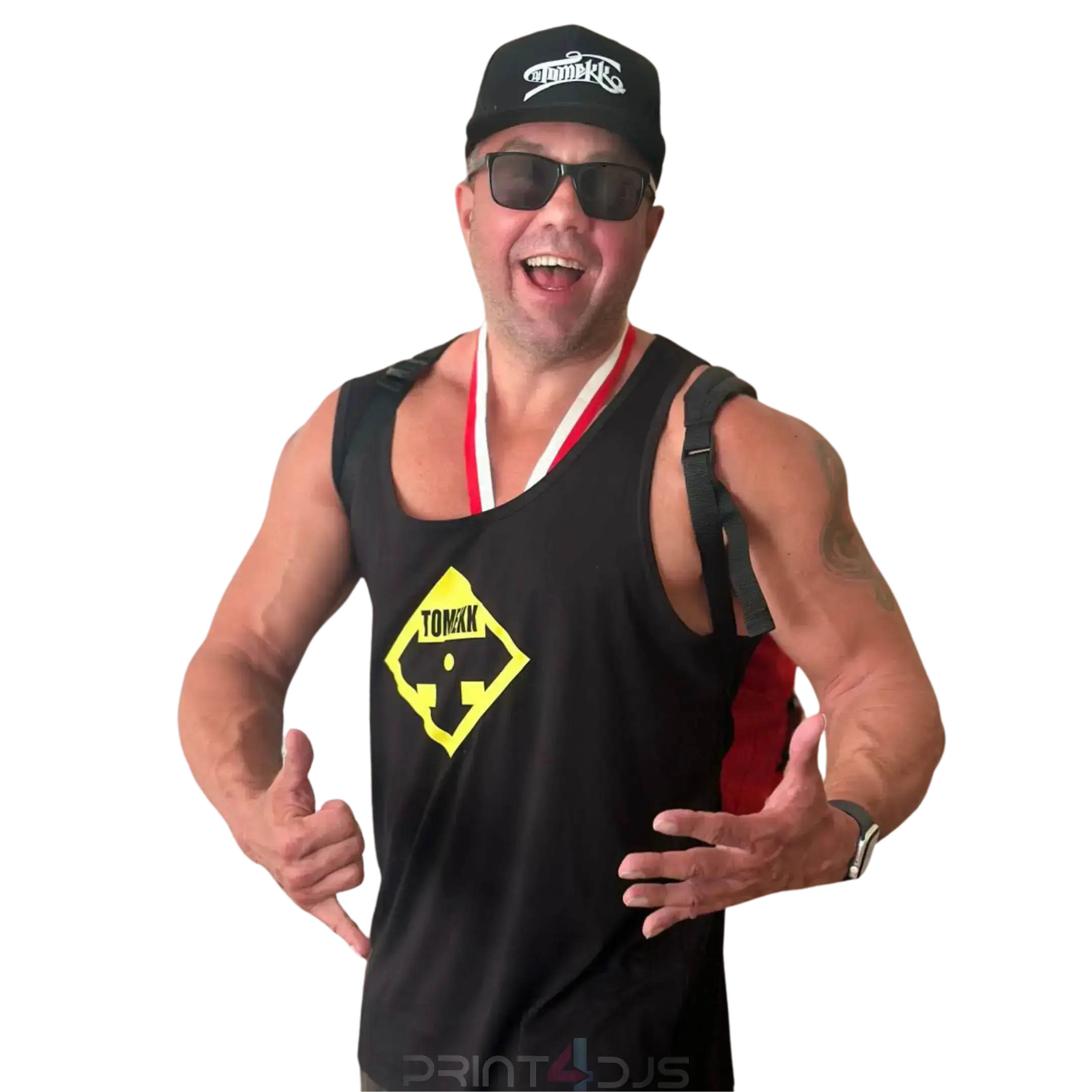 DJ Tomekk - Tank Top Print-4-DJs