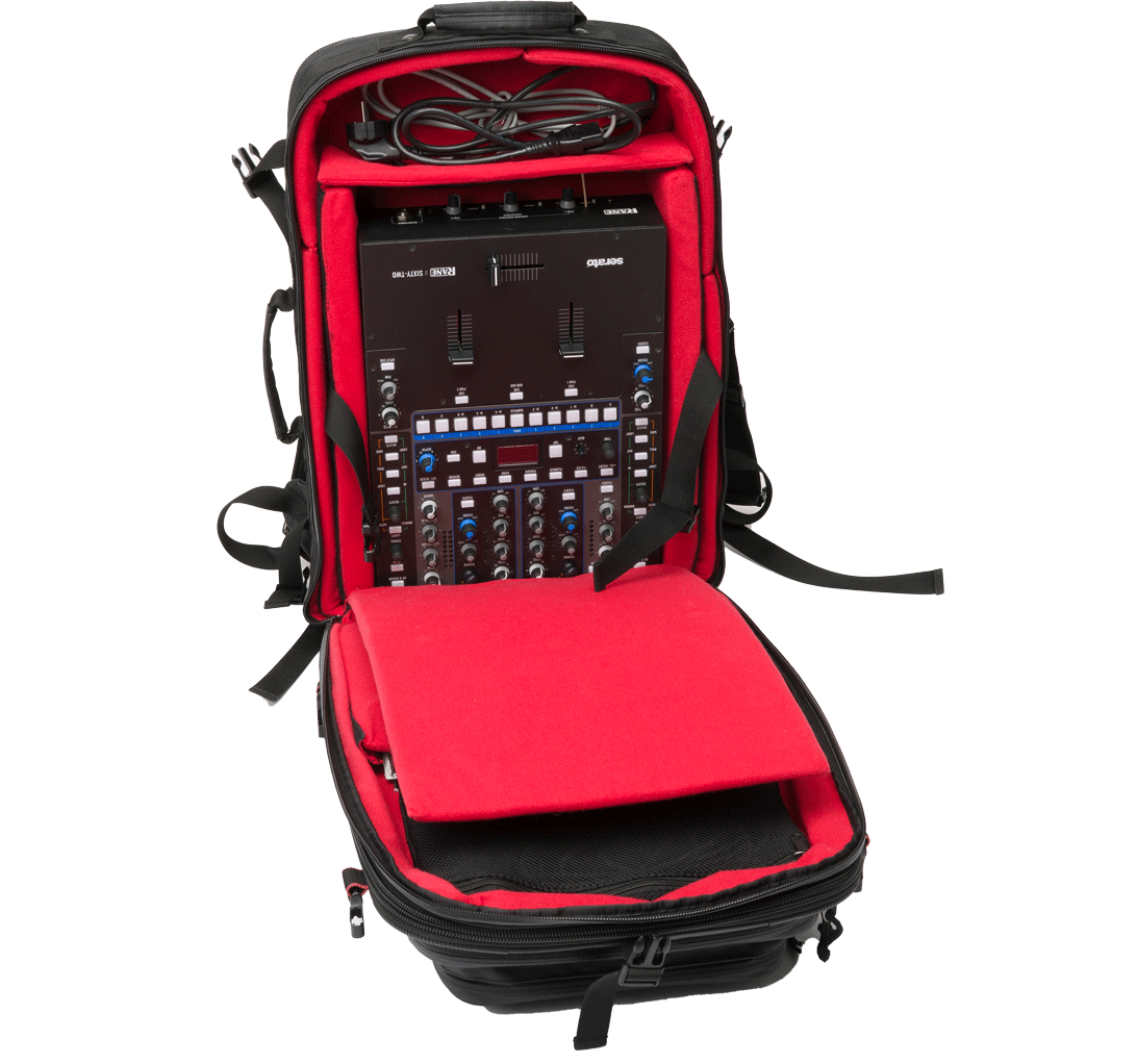 RIOT DJ-BACKPACK XL - DJ-Rucksack Magma