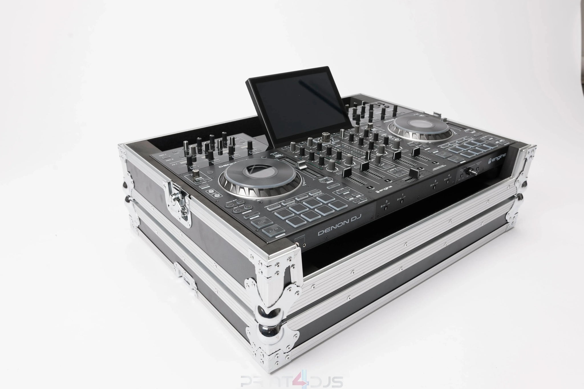 DJ-CONTROLLER CASE Denon Prime 4 - Black/Black Print-4-DJs