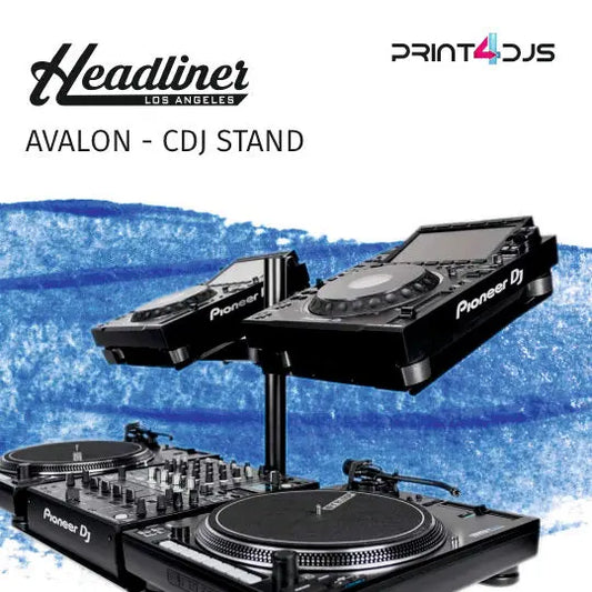 CDJ-Stand Avalon Print-4-DJs