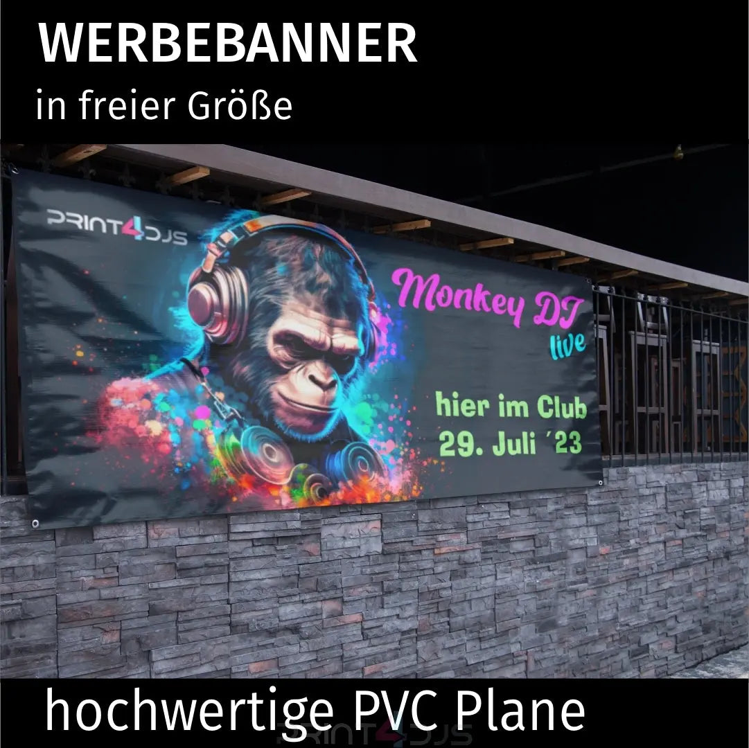PVC Banner - freie Größe - nur Upload möglich Print-4-DJs