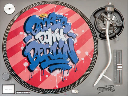 Slipmat Pizza - Filzmat (Kopie) Print-4-DJs