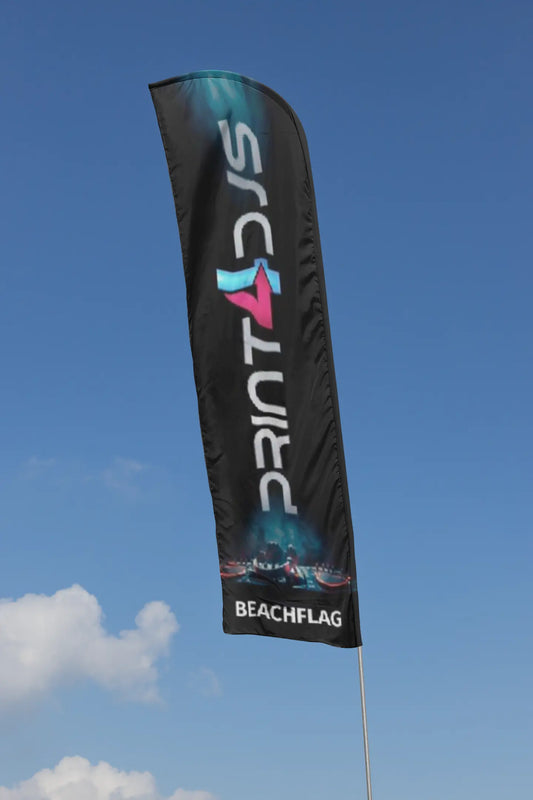 Beachflag - 220 x 80 cm - nur upload möglich Print-4-DJs