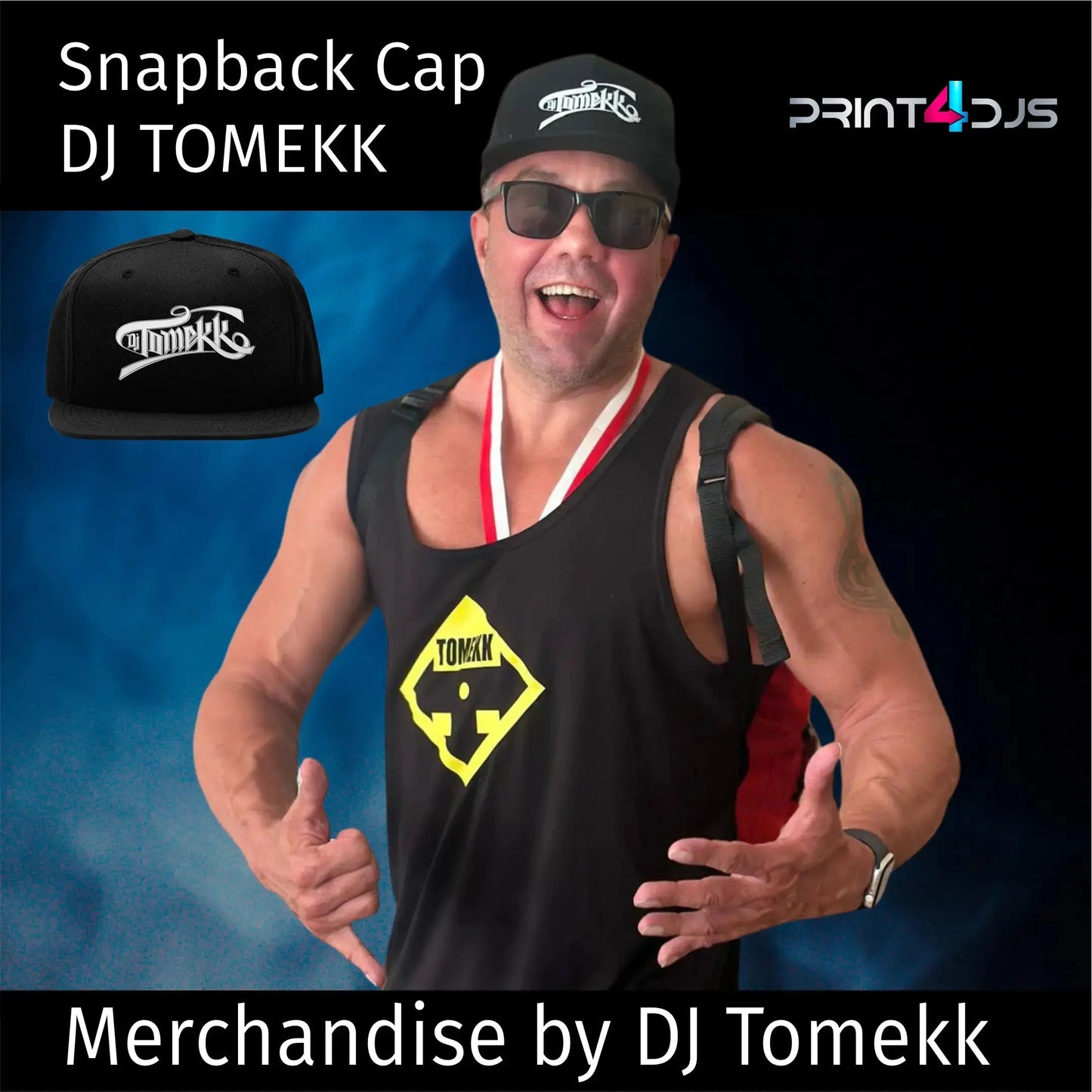 DJ Tomekk - Snapback Cap Print-4-DJs