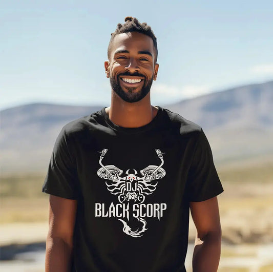 Blackscorp Fan-T-Shirt Kurzarm Print-4-DJs