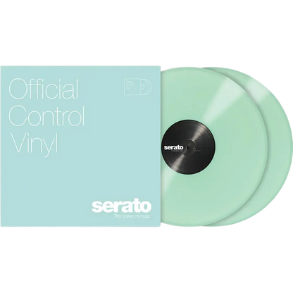 Serato 2x12" Control Vinyl glow in the dark mit eigenem Label Print-4-DJs