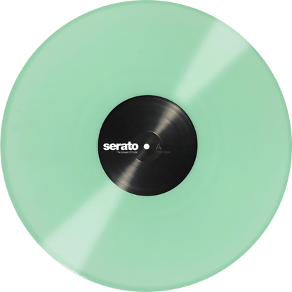 Serato 2x12" Control Vinyl glow in the dark mit eigenem Label Print-4-DJs