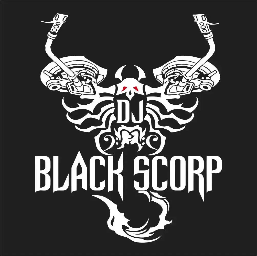 Blackscorp Fan-T-Shirt Kurzarm Print-4-DJs