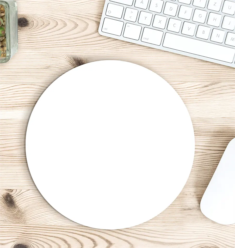 Mousepad mit Deinem Wunschdruck - rund - 3mm Print-4-DJs
