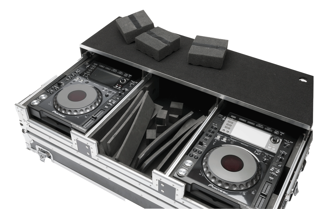 MAGMA Flightcase Multi-Format Workstation Player-Mixer-Set