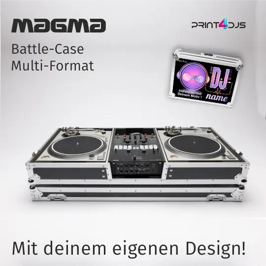 Multi-Format Battle-Case mit Rollen Print-4-DJs