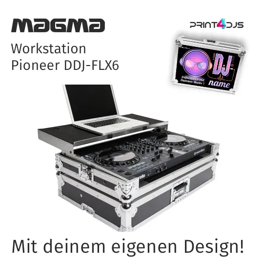 DJ-Controller Workstation Pioneer DDJ-FLX6 Print-4-DJs