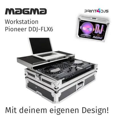 DJ-Controller Workstation Pioneer DDJ-FLX6 Print-4-DJs