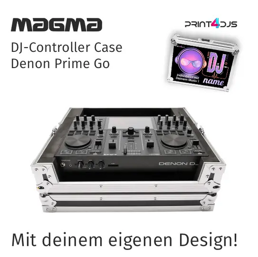 DJ-CONTROLLER CASE- DENON PRIME GO Print-4-DJs