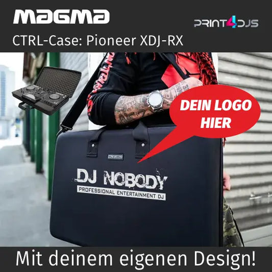 CTRL Case Pioneer  XDJ-RX3 / RX2 - Softcase Print-4-DJs