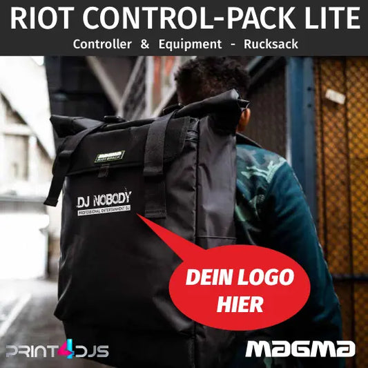 RIOT CONTROL-PACK LITE - Equipment-Rucksack Print-4-DJs