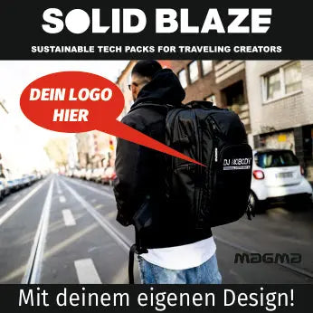 Solid Blaze Pack 120 DJ Rucksack Print-4-DJs