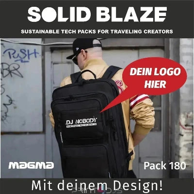 Solid Blaze Pack 180 DJ-Rucksack Print-4-DJs