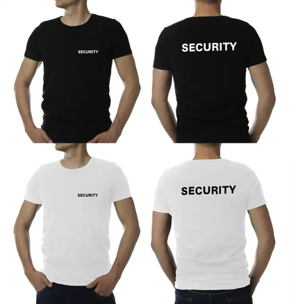 Security T-Shirt - Kurzarm Premium 190g bis 5XL - 2 Farben - Sols Imperial T Print-4-DJs