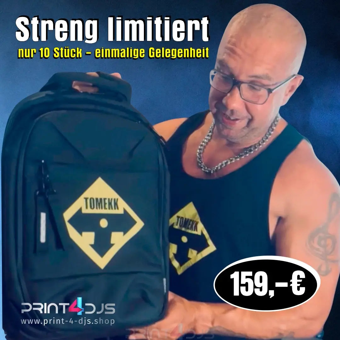Solid Blaze Pack 80  DJ-Rucksack  - Tomekk Edition Print-4-DJs